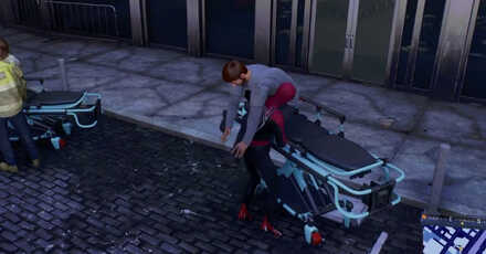 Spider-Man 2 - Carry Mike and Bring Him to the Hospital