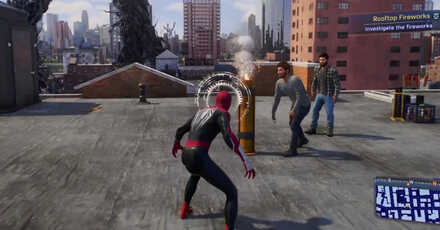 Spider-Man 2 - Investigate the Fireworks