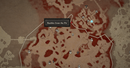 Diablo 4 - Hawezar Living Steel Chest #4 Map