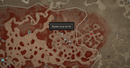 Diablo 4 - Hawezar Living Steel Chest #5 Map