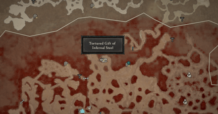 Diablo 4 - Hawezar Living Steel Chest #7 Map