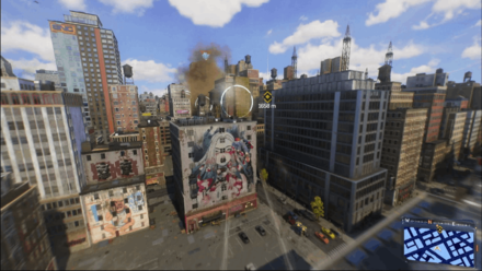 Spider-Man 2 - Use Web Wings to Glide through the Wind Tunnels