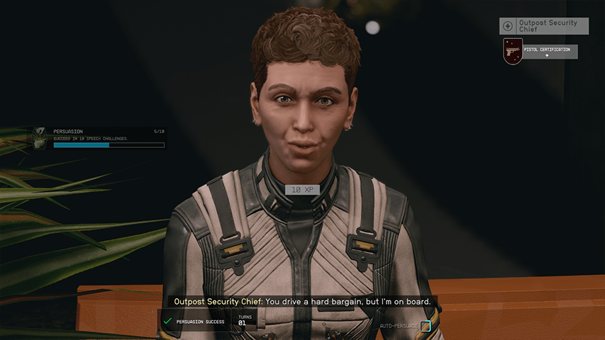 Starfield - Persuade Crew Members