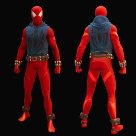 Spider-Man 2 - Scarlet Spider Suit