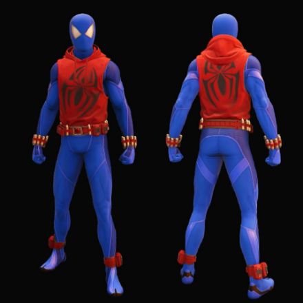 Spider-Man 2 - Scarlet Spider Suit