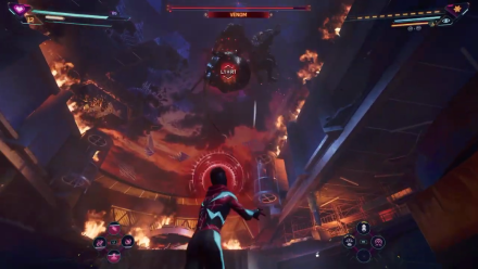 Spider-Man 2 (PS5) - How to Beat Venom Throw His Projectiles Back