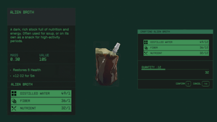 Starfield - Craft Multiples of the Same Food or Drink Item