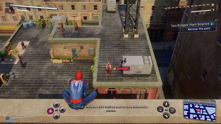 Spiderman 2 PS5 - recover the plant