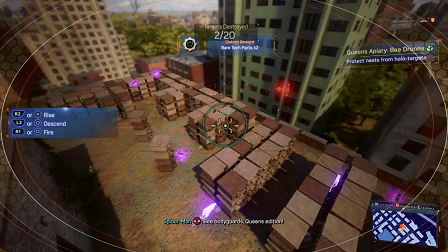Spiderman 2 PS5 - shooting holo-targets