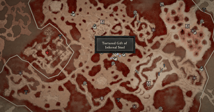 Diablo 4 - Dry Steppes Living Steel Chest #6 Map