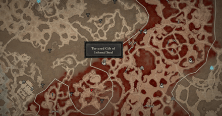 Diablo 4 - Dry Steppes Living Steel Chest #5 Map