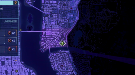 Spiderman 2 PS5 - Punch Your Ticket map view