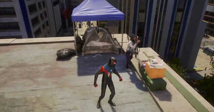Spiderman 2 PS5 - Photo Help in-game view