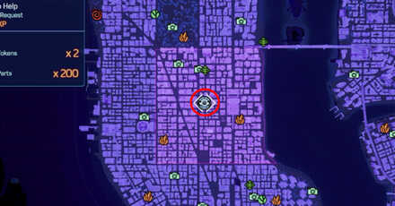 Spiderman 2 PS5 - Photo Help map view
