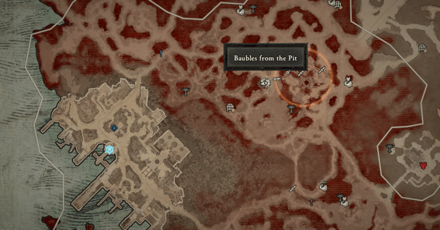 Diablo 4 - Kehjistan Living Steel Chest #5 Map