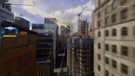 Spiderman 2 PS5 - chasing Talon Drone