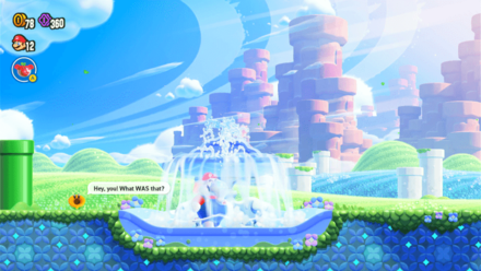Super Mario Bros Wonder - Flowers Located Throughout the Course