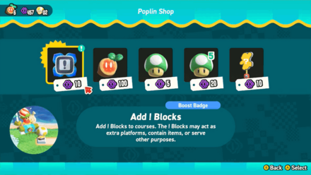 Super Mario Bros Wonder - Poplin Shop