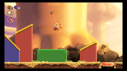 Super Mario Wonder - Wall String