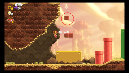 Super Mario Wonder - Hidden Block