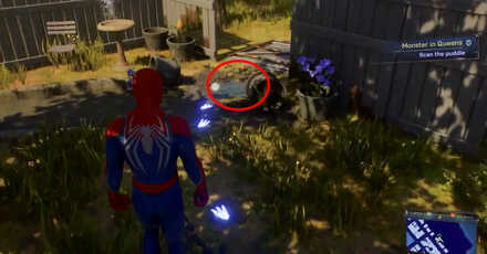 Spider-Man 2 - Scan the Puddle