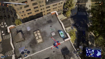 Spiderman 2 PS5 - Prospect Park: Bee Drones in-game view