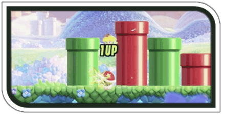 Super Mario Bros Wonder - Infinite 1-Up Trick Partial