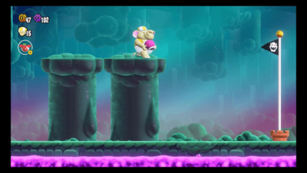 Super Mario Wonder - Dash Jump to Goal