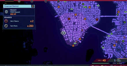 Spiderman 2 PS5 - Howard map view
