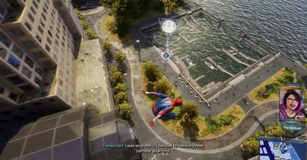 Spiderman 2 PS5 - Howard in-game view