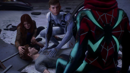 Spider-Man 2 (PS5) - Ending Explained Peter and Miles Saves Harry