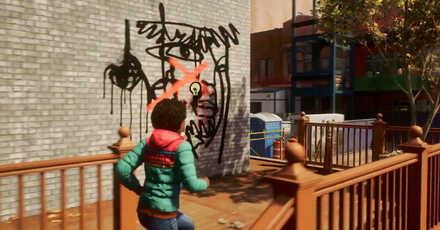 Spider-Man 2 - Paint Over the Other Graffiti