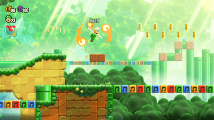 Super Mario Bros Wonder - Can Use Power-Ups