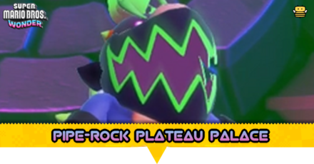 Super Mario Wonder - Pipe-Rock Plateau Palace