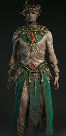 Diablo 4 - Envious Lust  Armor Set Transmog