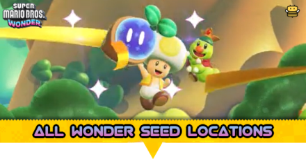 Super Mario Bros Wonder - All Wonder Seed Locations