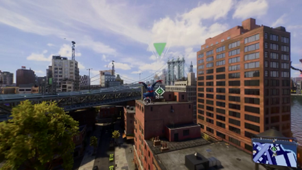 Spiderman 2 PS5 - Brooklyn Heights: Energy in-game view