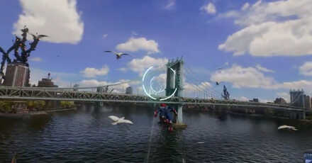 Spider-Man 2 - Glide Across the River