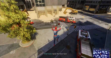 Spiderman 2 PS5 - Where Have You Been? in-game view