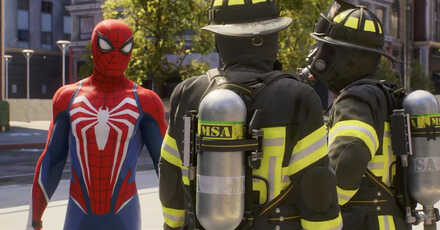 Spider-Man 2 - Mark the Trapped People for the Firefighters