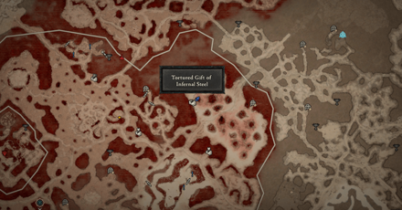 Diablo 4 - Dry Steppes Living Steel Chest #10 Map