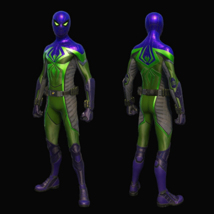 Spider-Man 2 - Purple Reign Suit