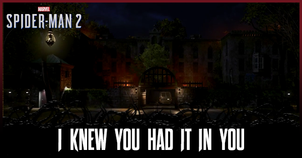 Spiderman 2 PS5 - I Knew You Had It in You Mission Walkthrough