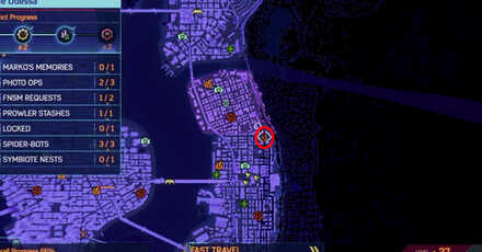 Spiderman 2 PS5 - It Was Meant For Me map view