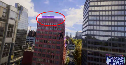 Spiderman 2 PS5 - A Room with a View (Williamsburg) in-game view