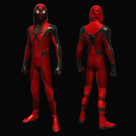 Spider-Man 2 - Crimson Cowl Suit