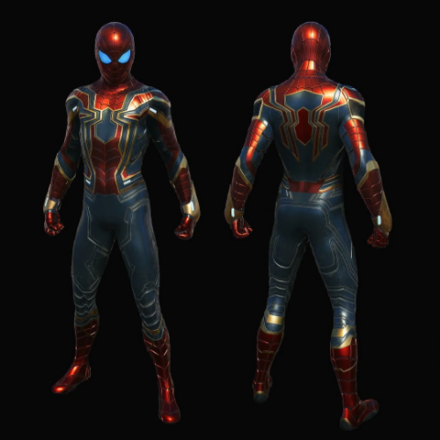 Iron best sale spiderman suit