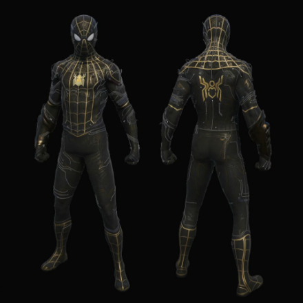 Spider-Man 2 - Black and Gold Suit