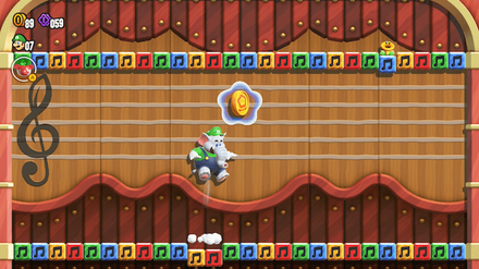 Super Mario Wonder - Wonder Token Tunes Wonder Token
