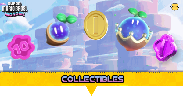 Super Mario Wonder - All Collectibles